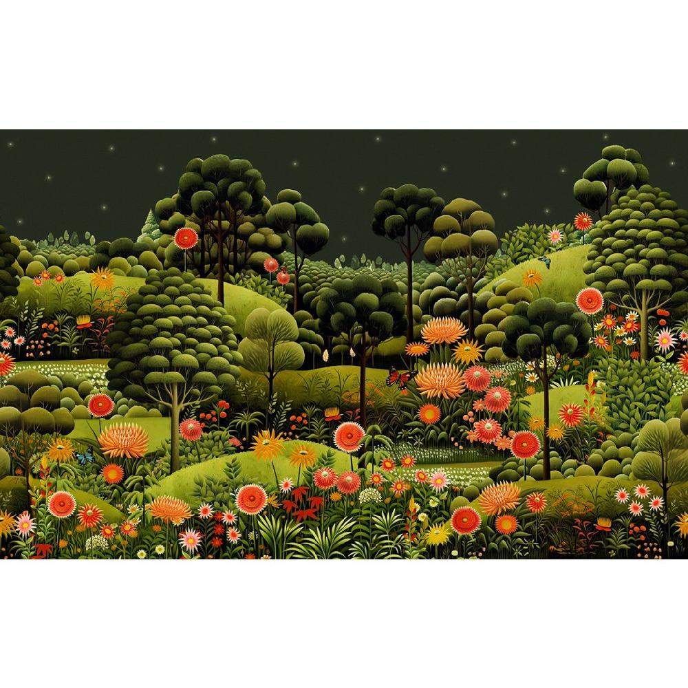 Graham & Brown Arley Garden Dusk Bespoke Mural