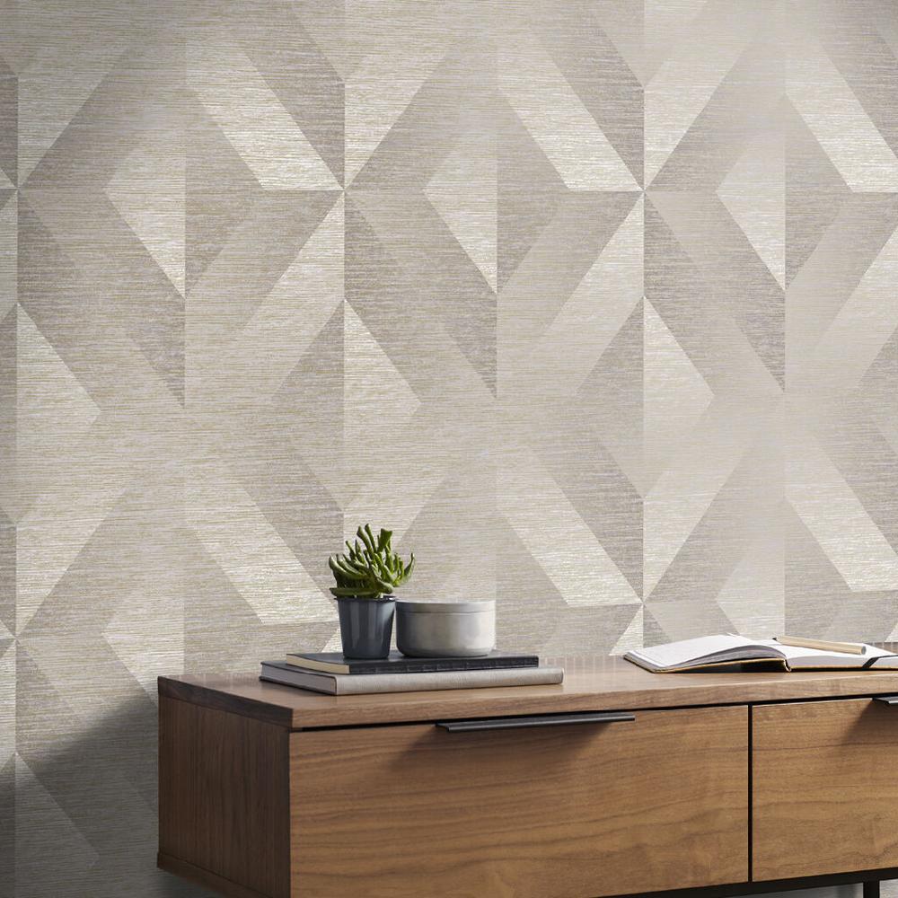 Graham & Brown Atelier Geo Stone Wallpaper