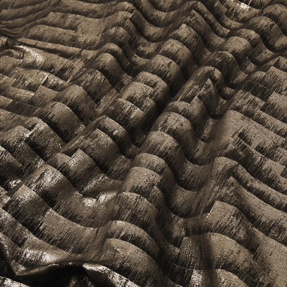 Graham & Brown Aurora Charcoal Roman Shade