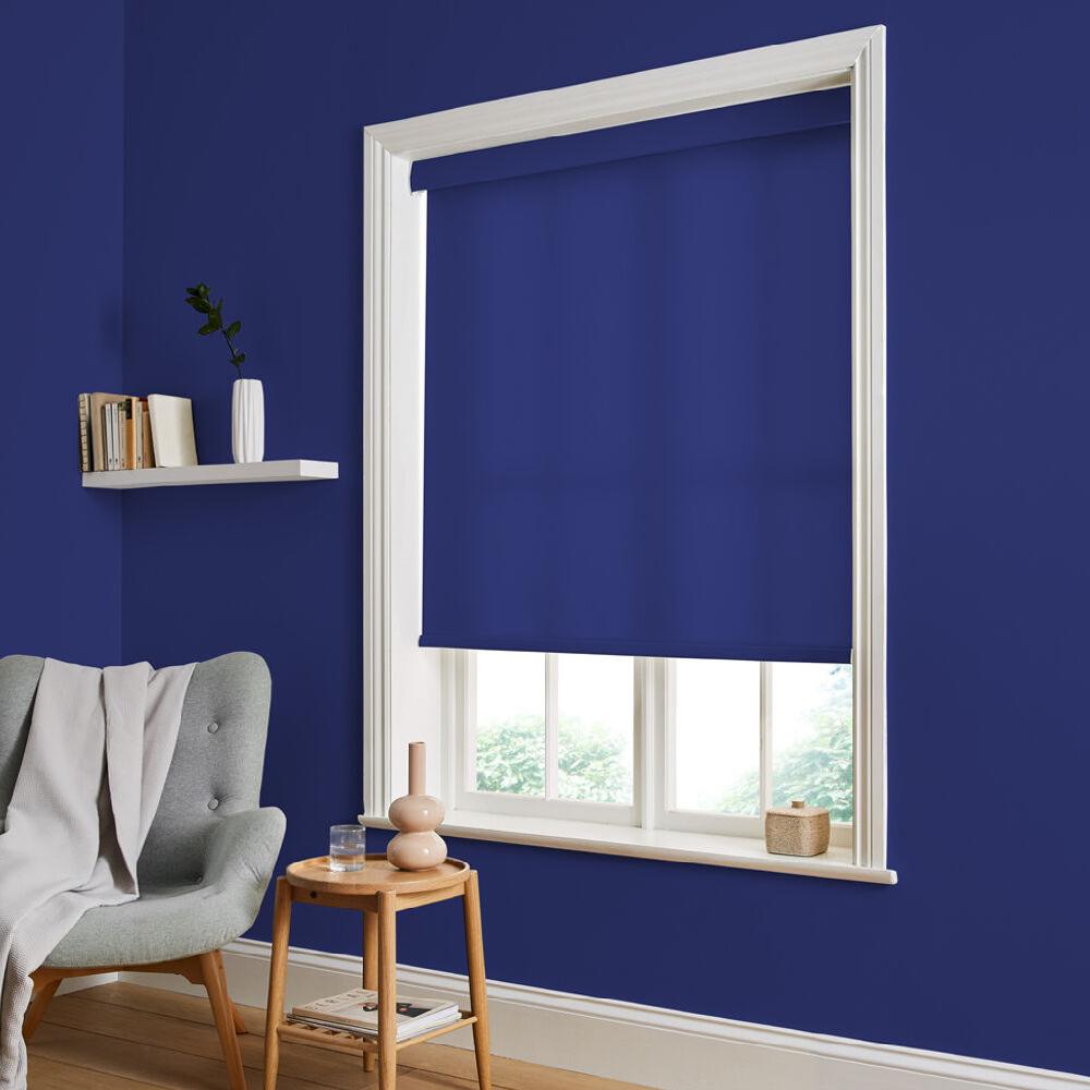 graham & brown Baldwin Blue Roller Shade