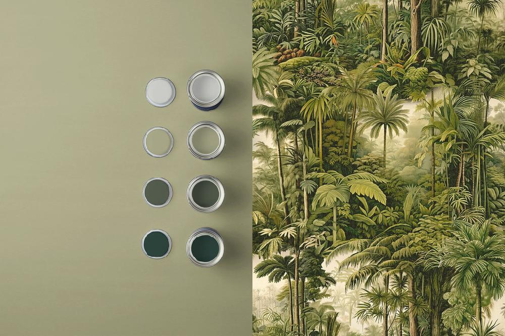 Graham & Brown Benmore Ridge Lush Green Wallpaper