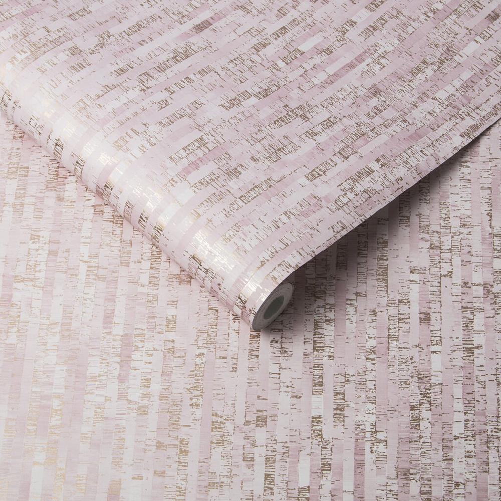 Graham & Brown Betula Blush & Rose Gold Wallpaper