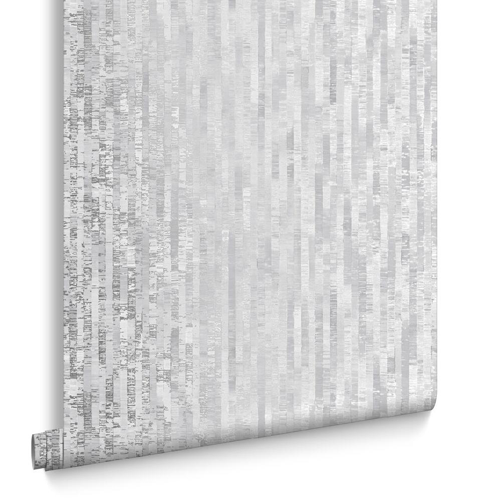 Graham & Brown Betula Silver Wallpaper