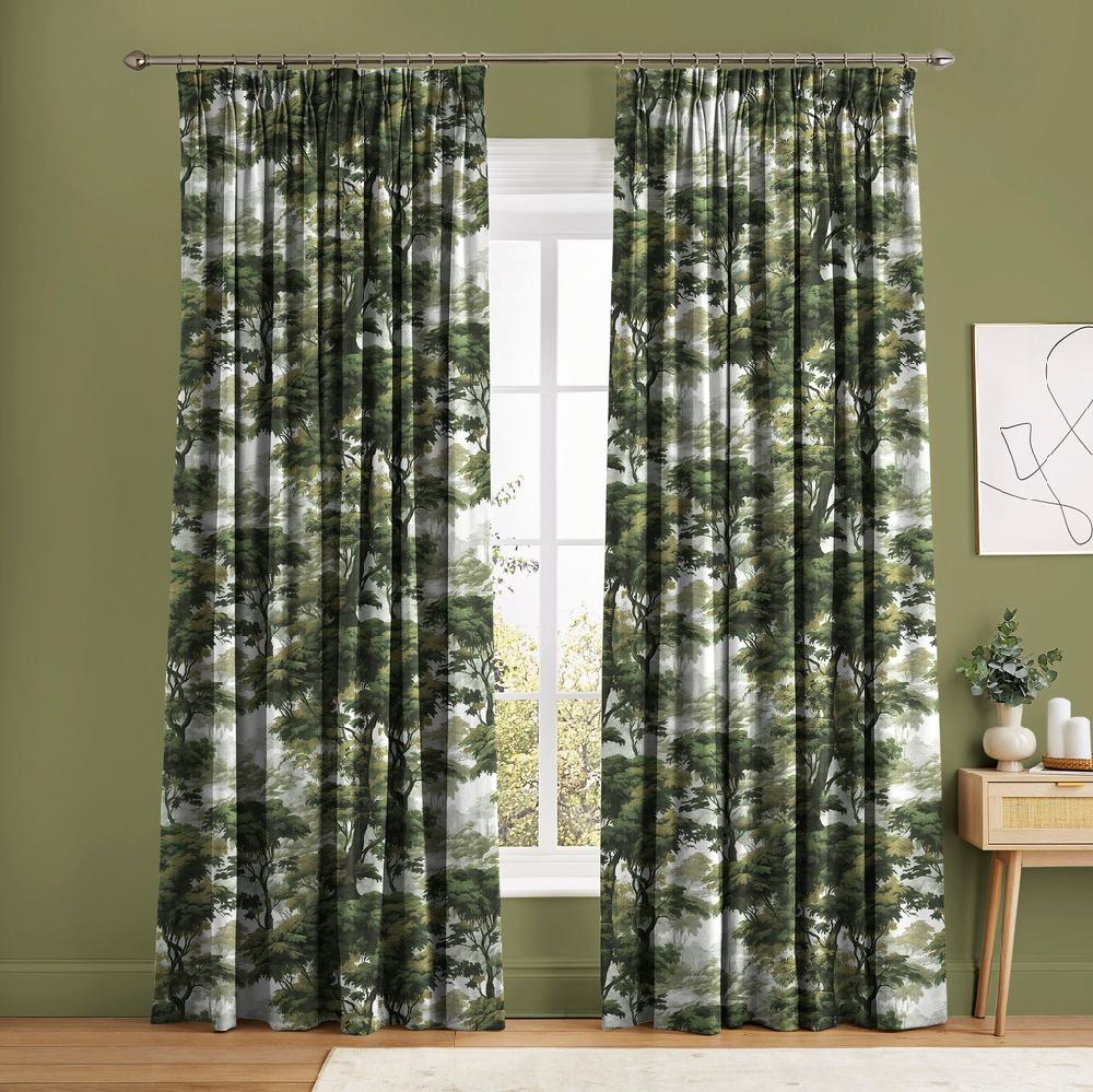 graham & brown Bobart's Garden Lush Green Curtain