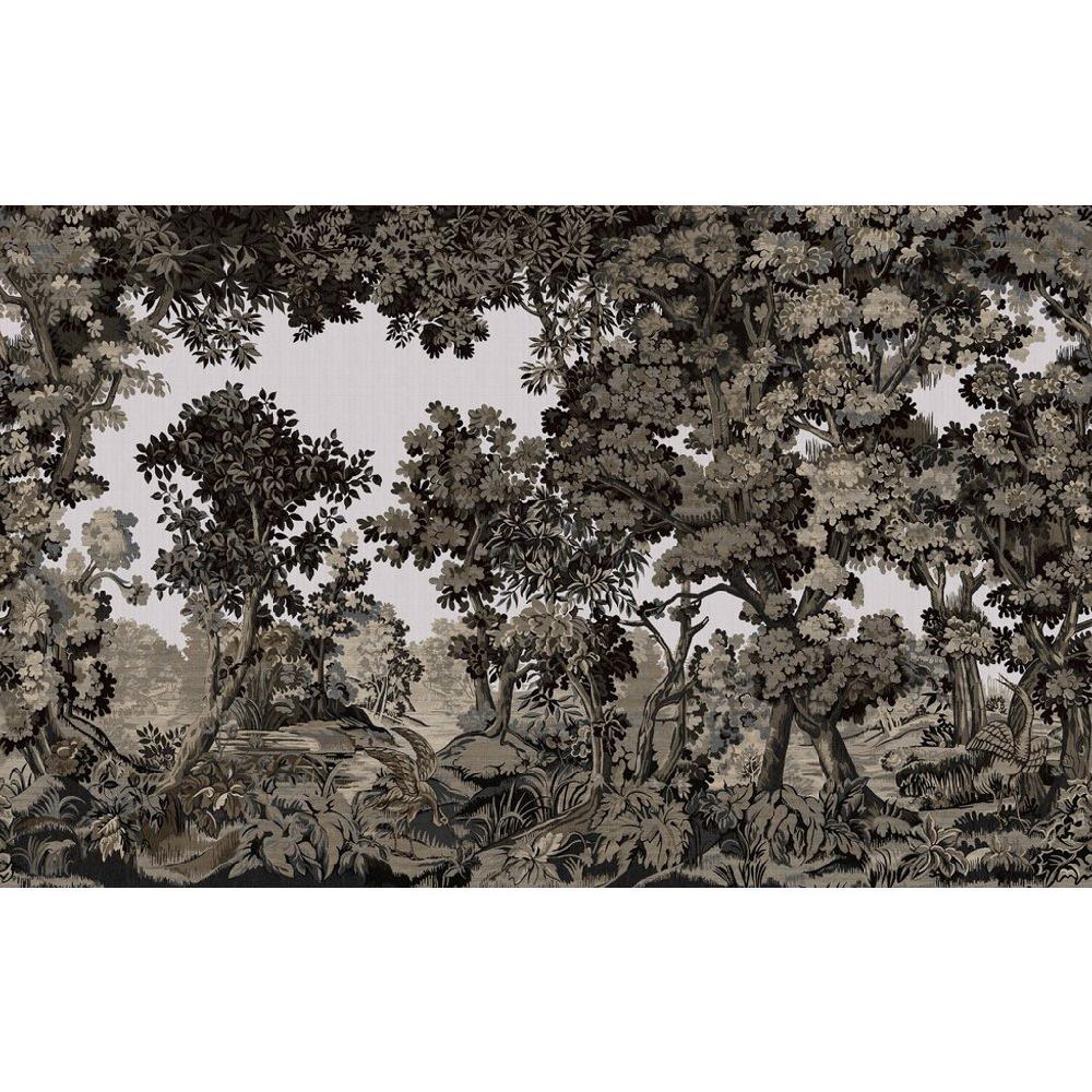 Graham & Brown Bodenham Charcoal Bespoke Mural