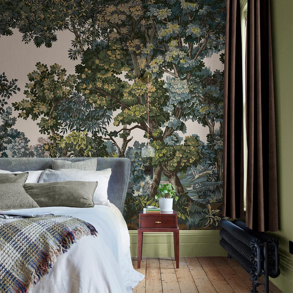 graham & brown Bodenham Heritage Green Bespoke Mural
