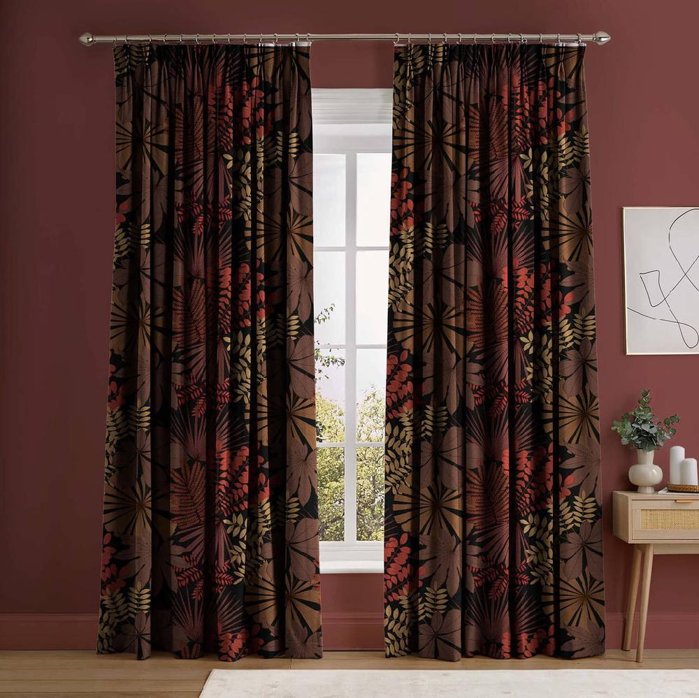 graham & brown Bohemia Alizarin Curtains