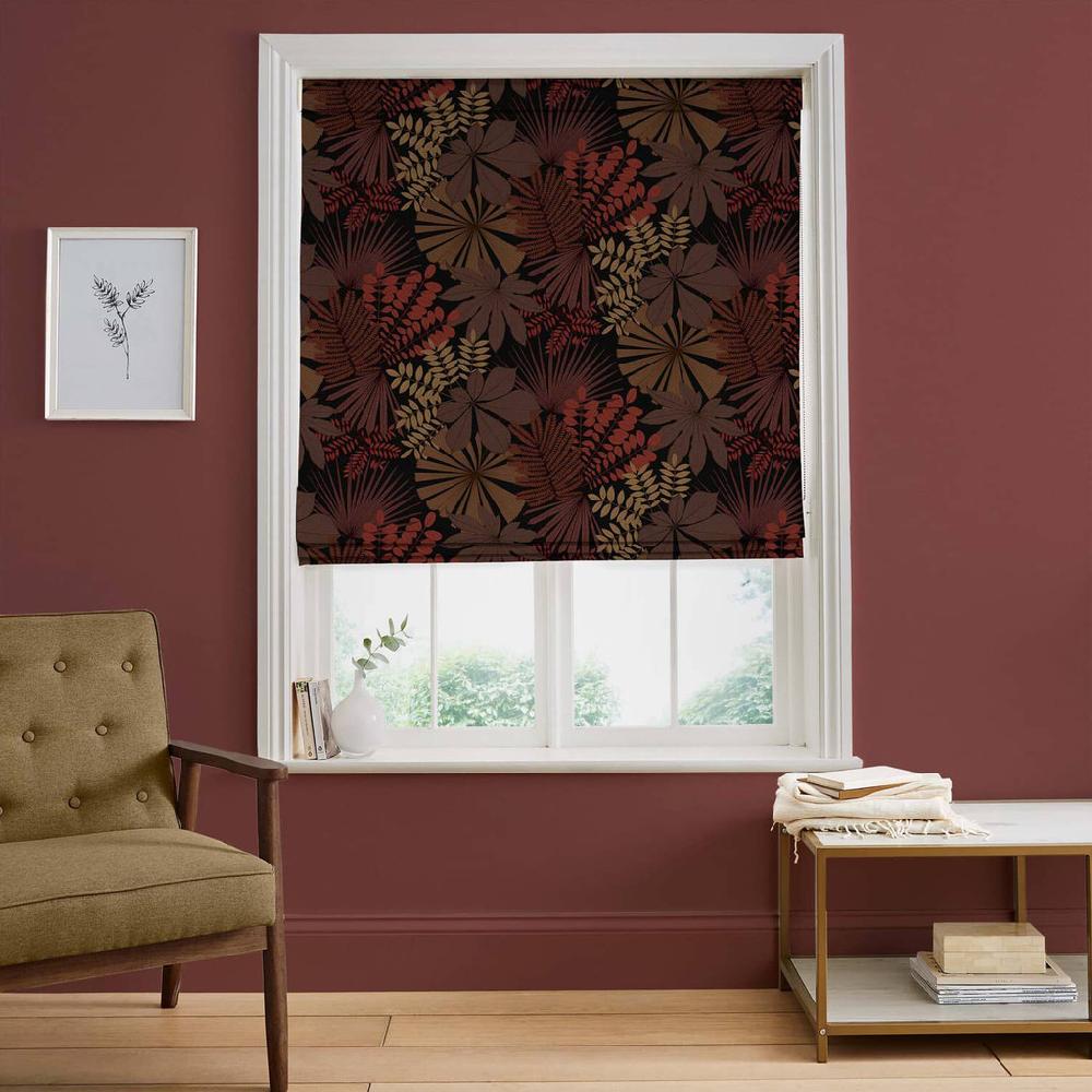 graham & brown Bohemia Alizarin Roman Shade