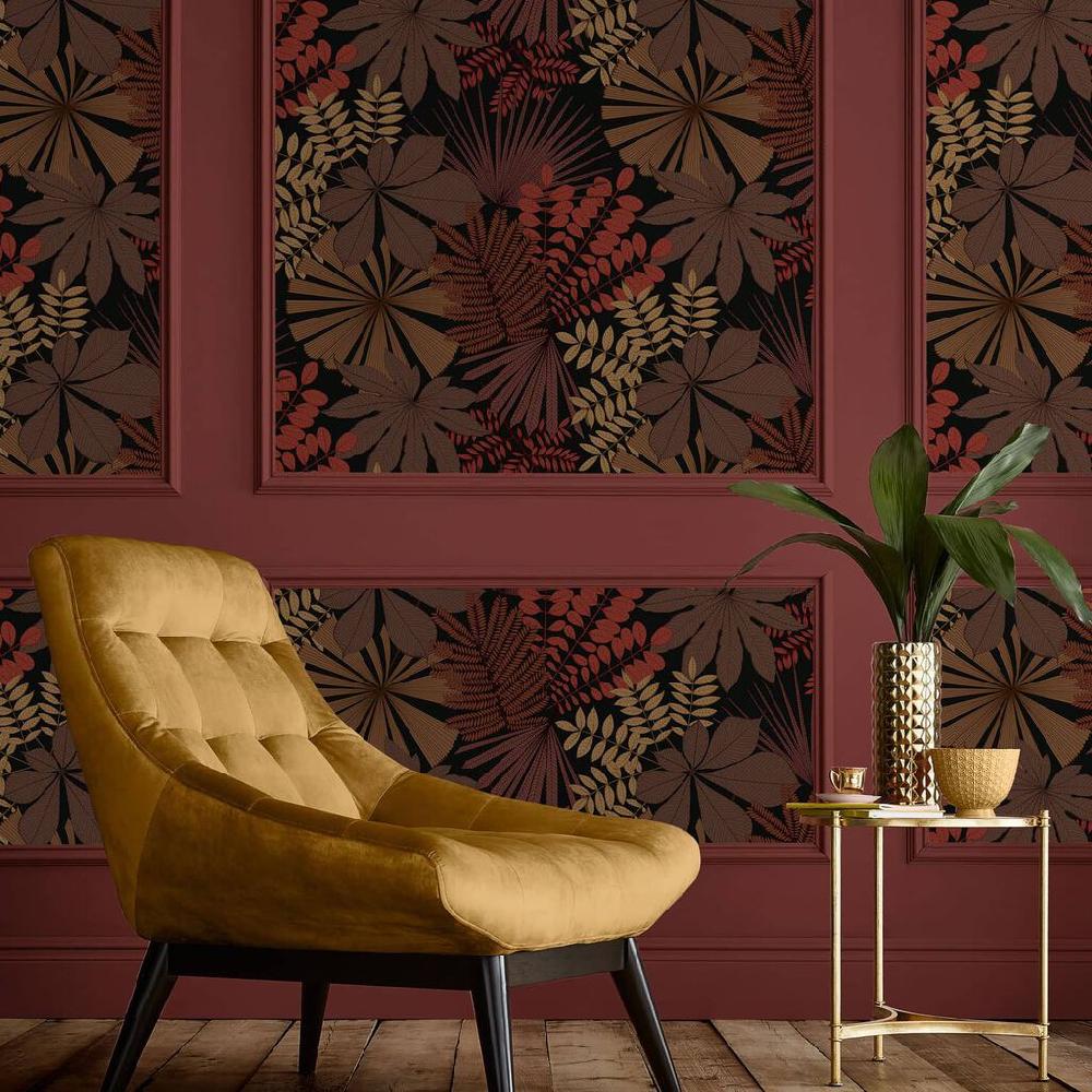 graham & brown Bohemia Alizarin Wallpaper