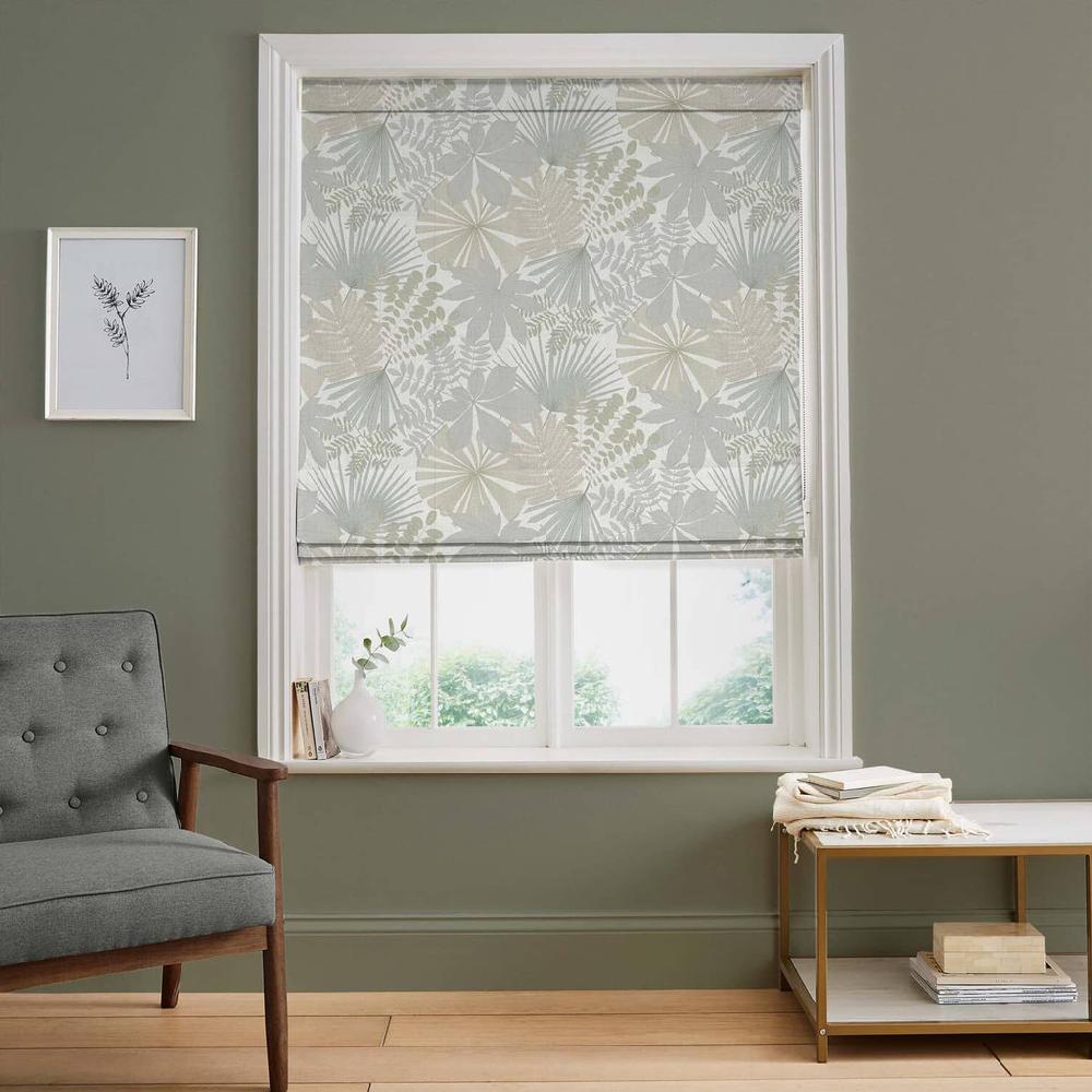 graham & brown Bohemia Sage Roman Shade