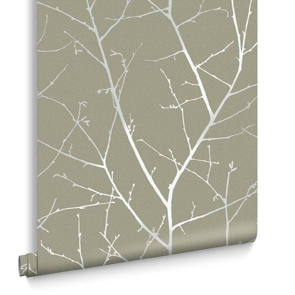 Graham & Brown Boreas Sage Wallpaper