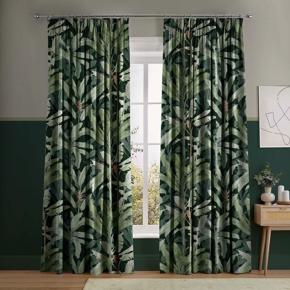 graham & brown Borneo Emerald Curtains