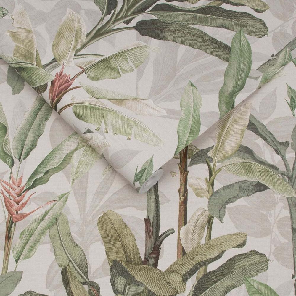 Graham & Brown Borneo Powder Wallpaper