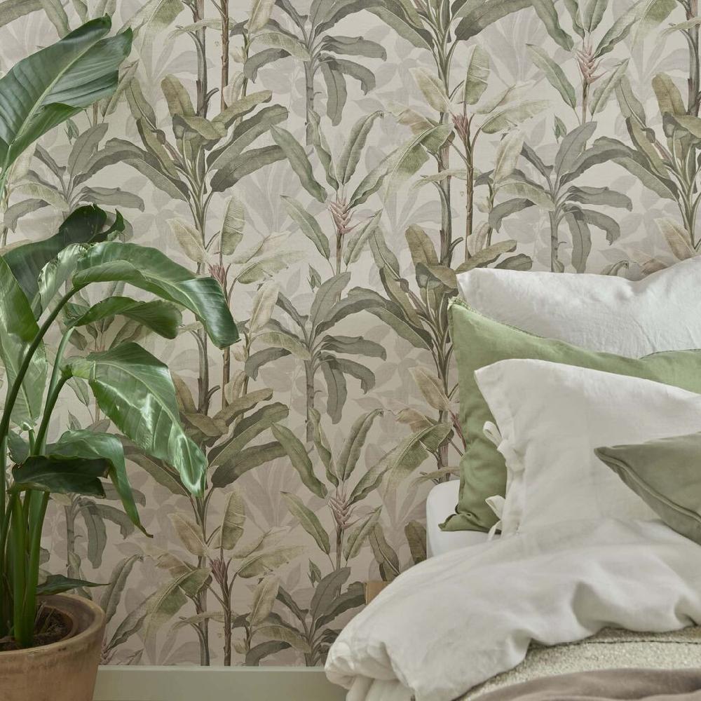 graham & brown Borneo Powder Wallpaper