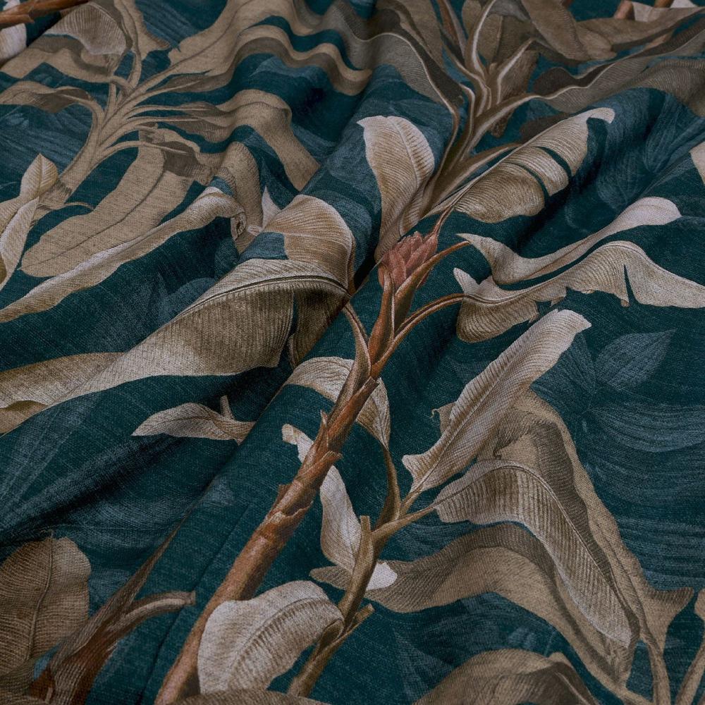 Graham & Brown Borneo Teal Curtains