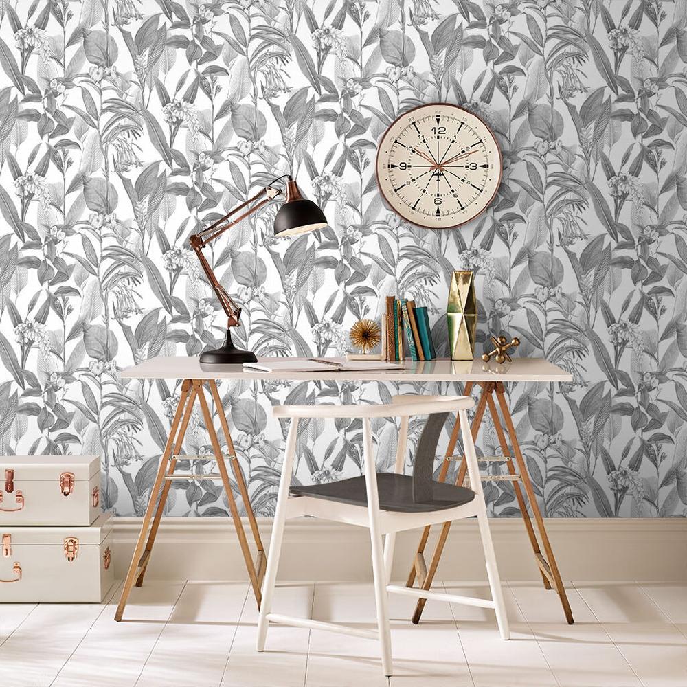 graham & brown Botanical Shadow Wallpaper