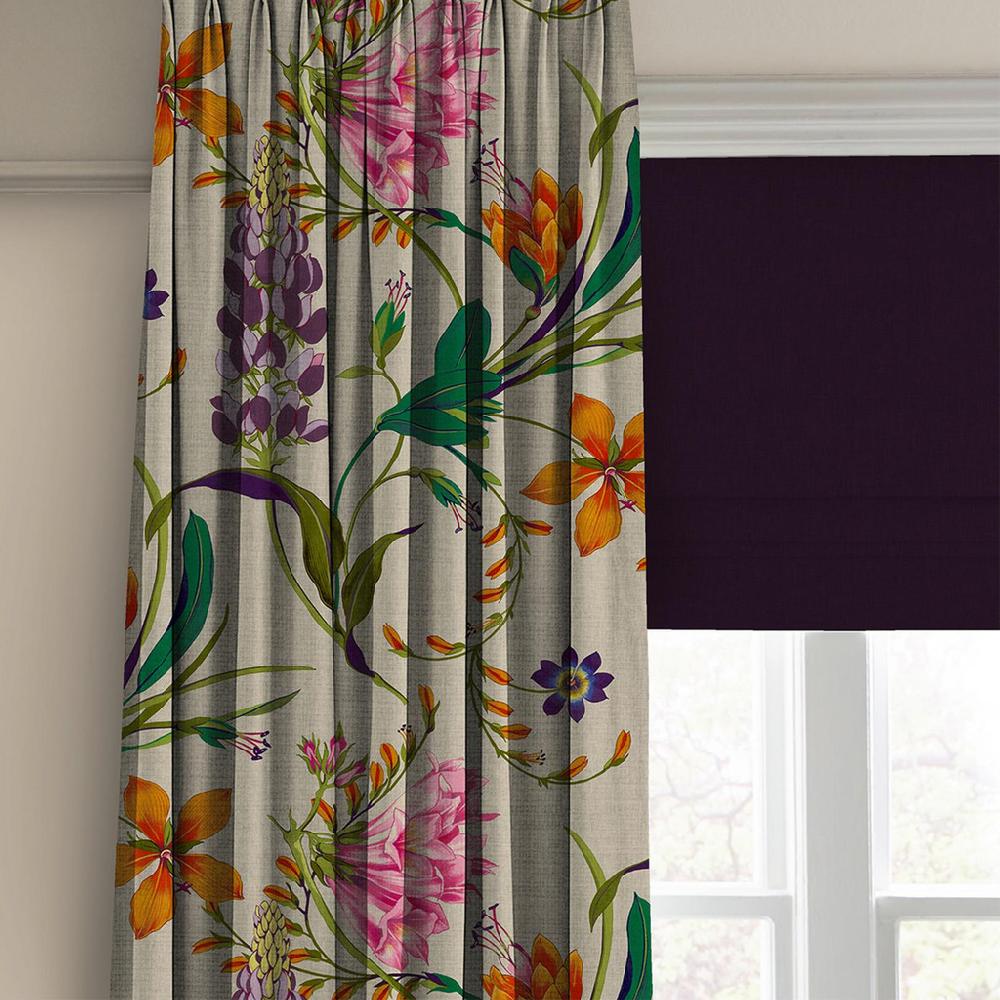Graham & Brown Botanists Scroll Vivant Curtain
