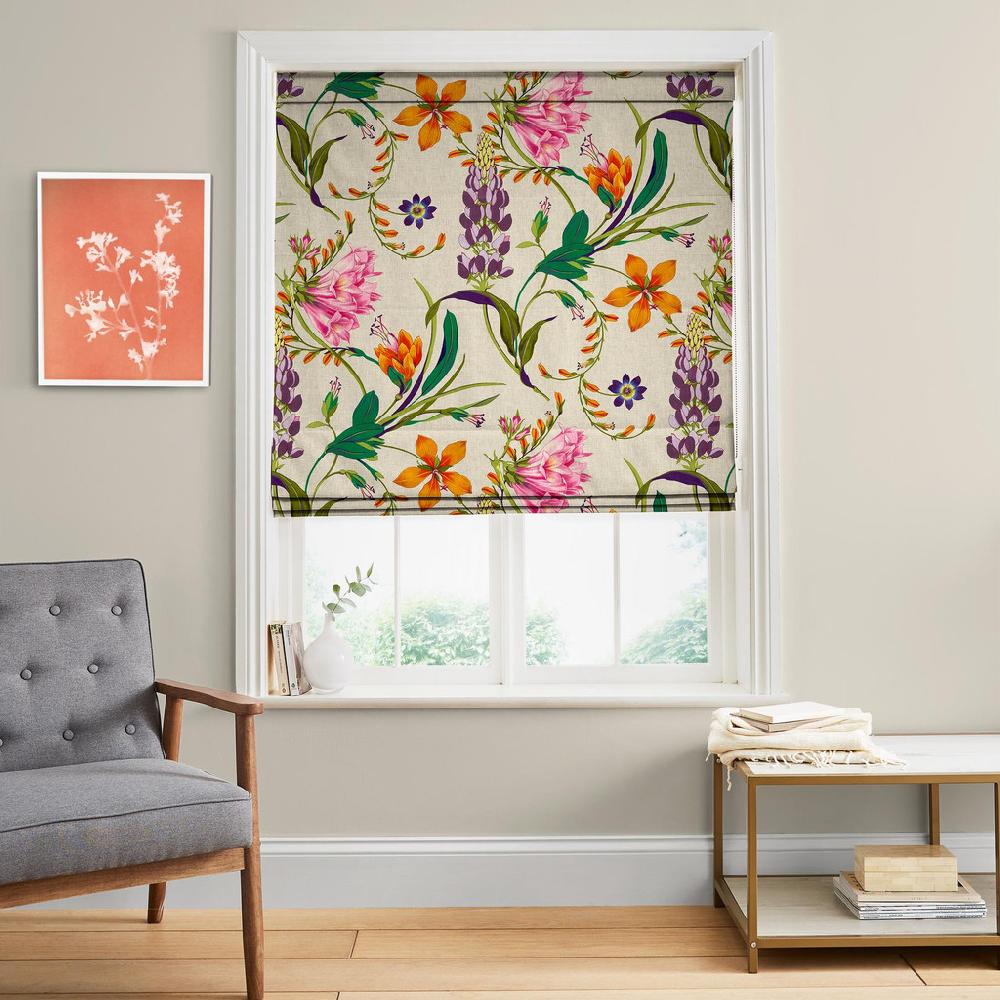 graham & brown Botanists Scroll Vivant Roman Blind