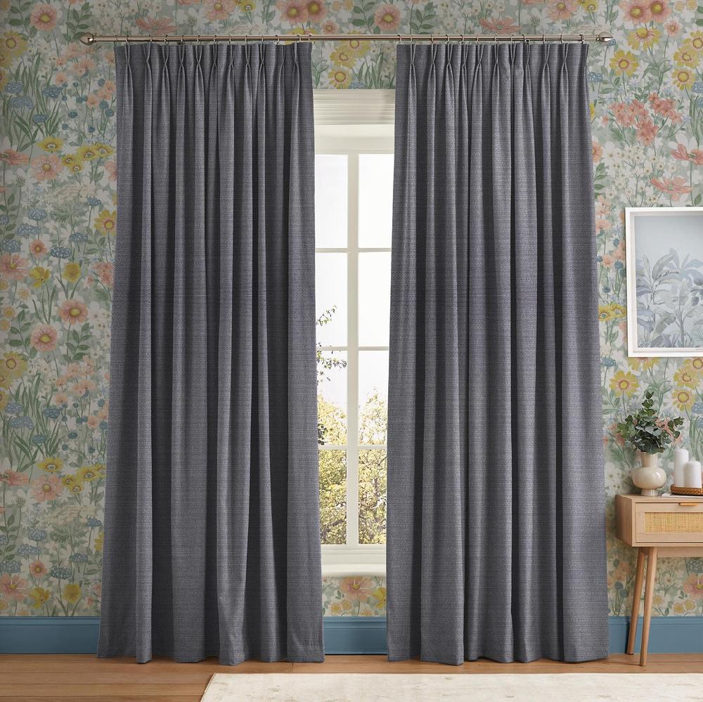 graham & brown Boucle Cornflower Curtain