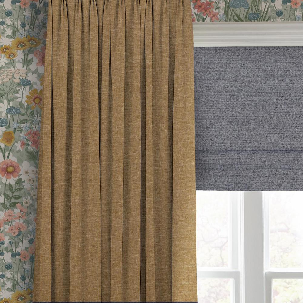 Graham & Brown Boucle Cornflower Roman Shade