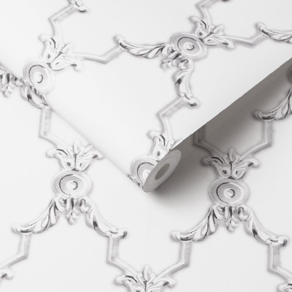 Graham & Brown Boulevardia White Wallpaper