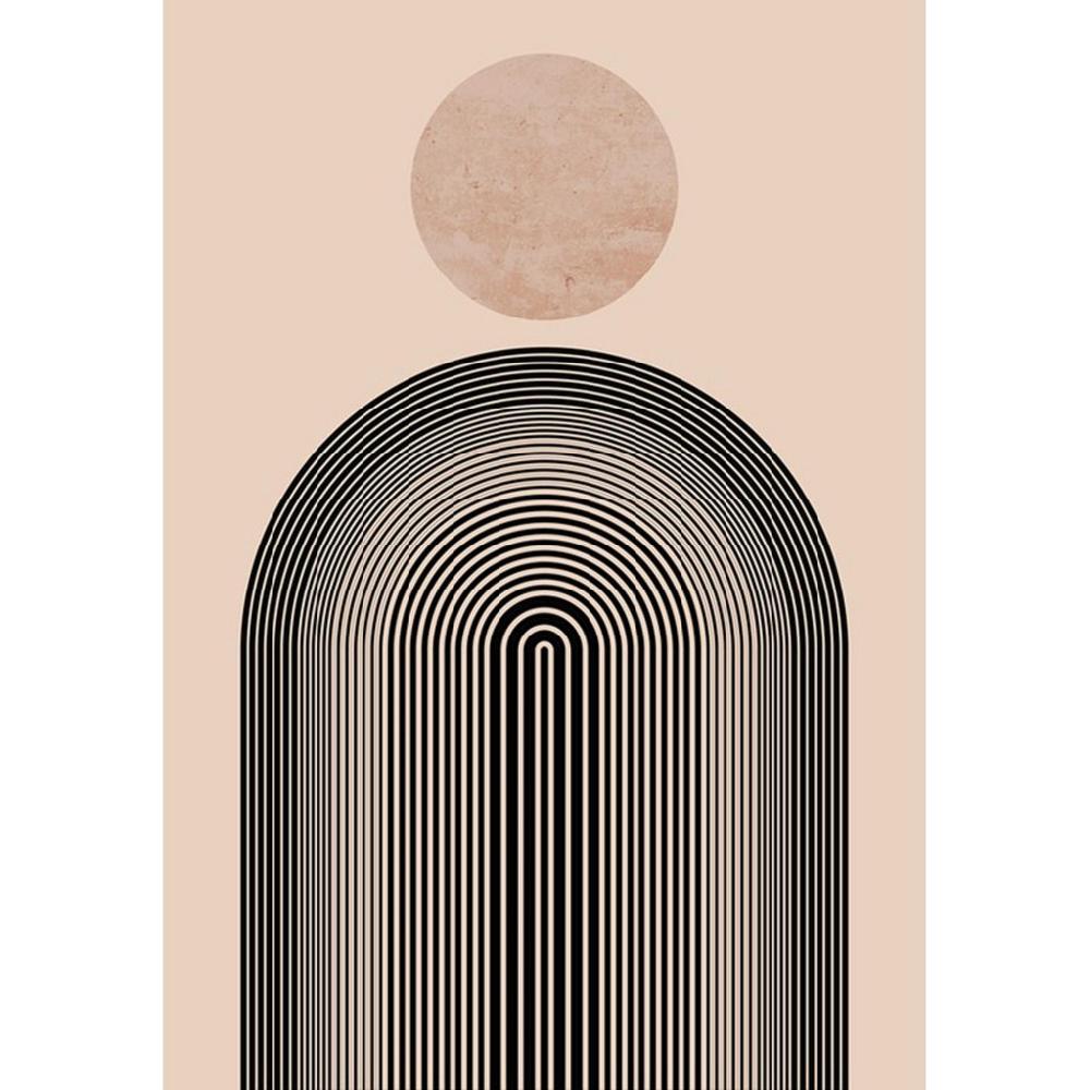 graham & brown Calm Shapes Natural Wall Art