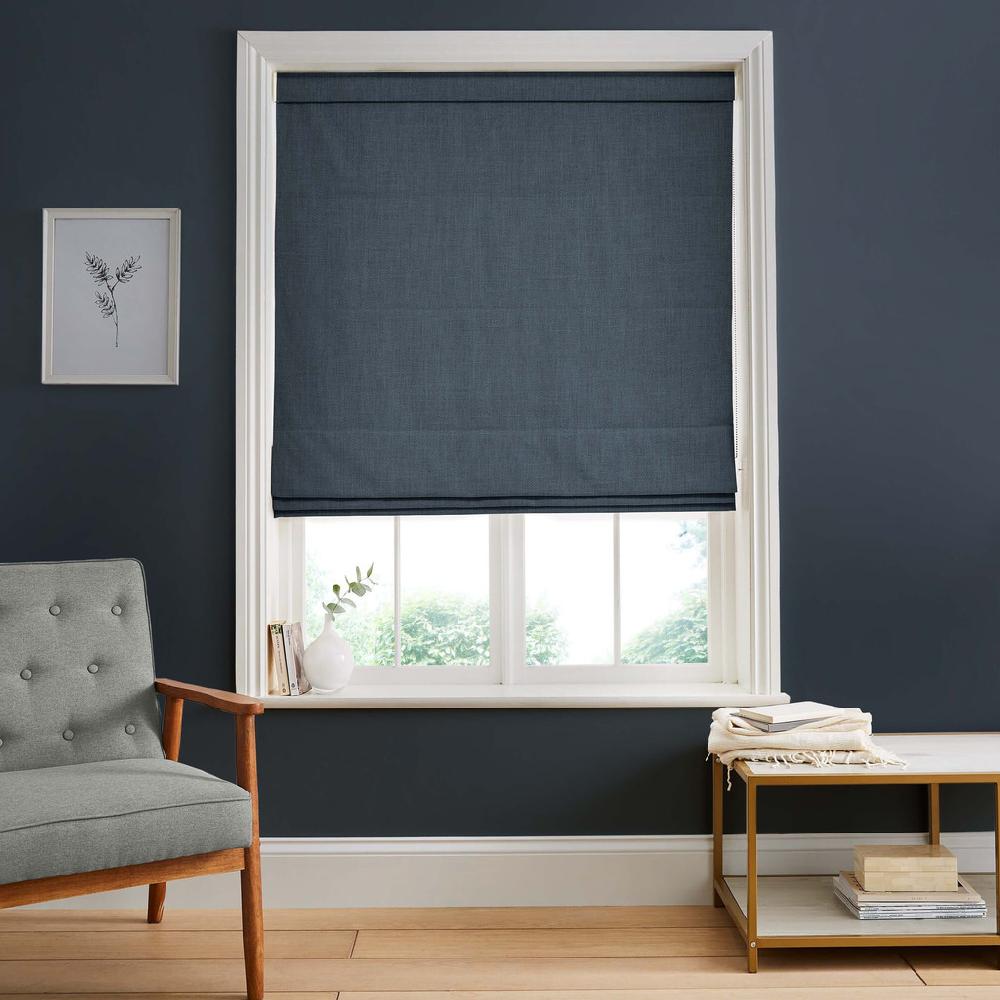 graham & brown Campanile Cornflower Roman Shade