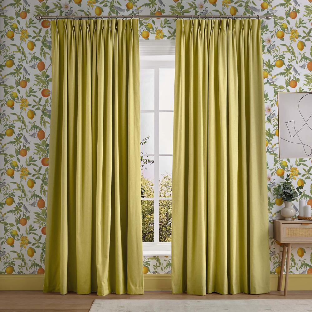 graham & brown Campanile Lemon Curtains