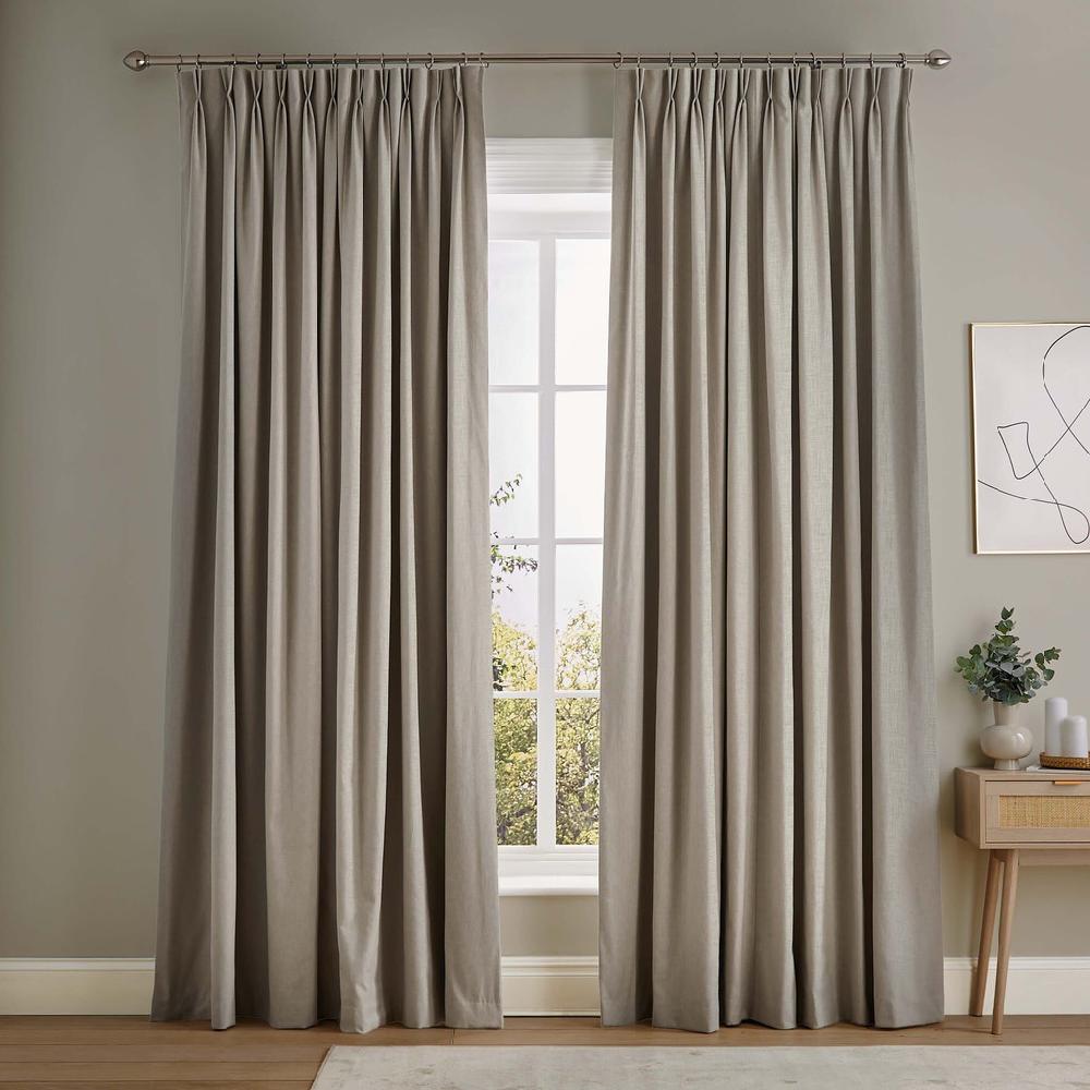 graham & brown Campanile Mink Curtains