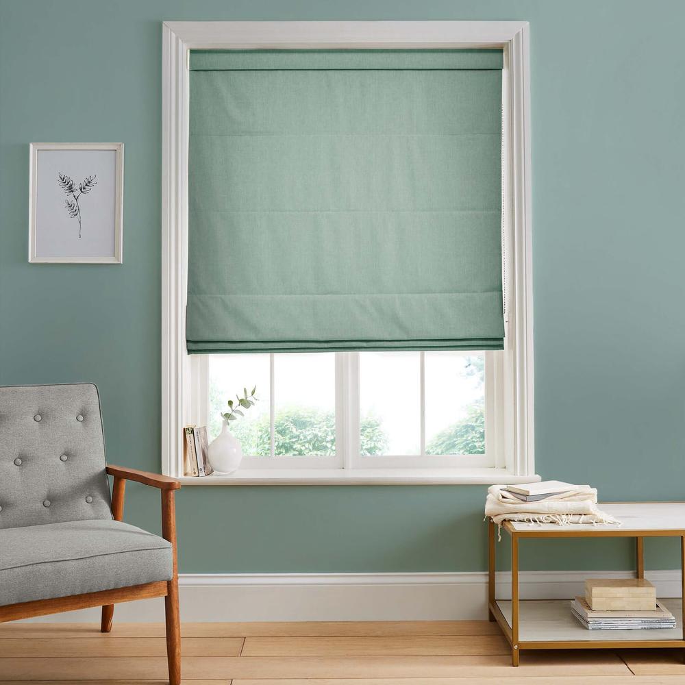 graham & brown Campanile Mint Roman Shade