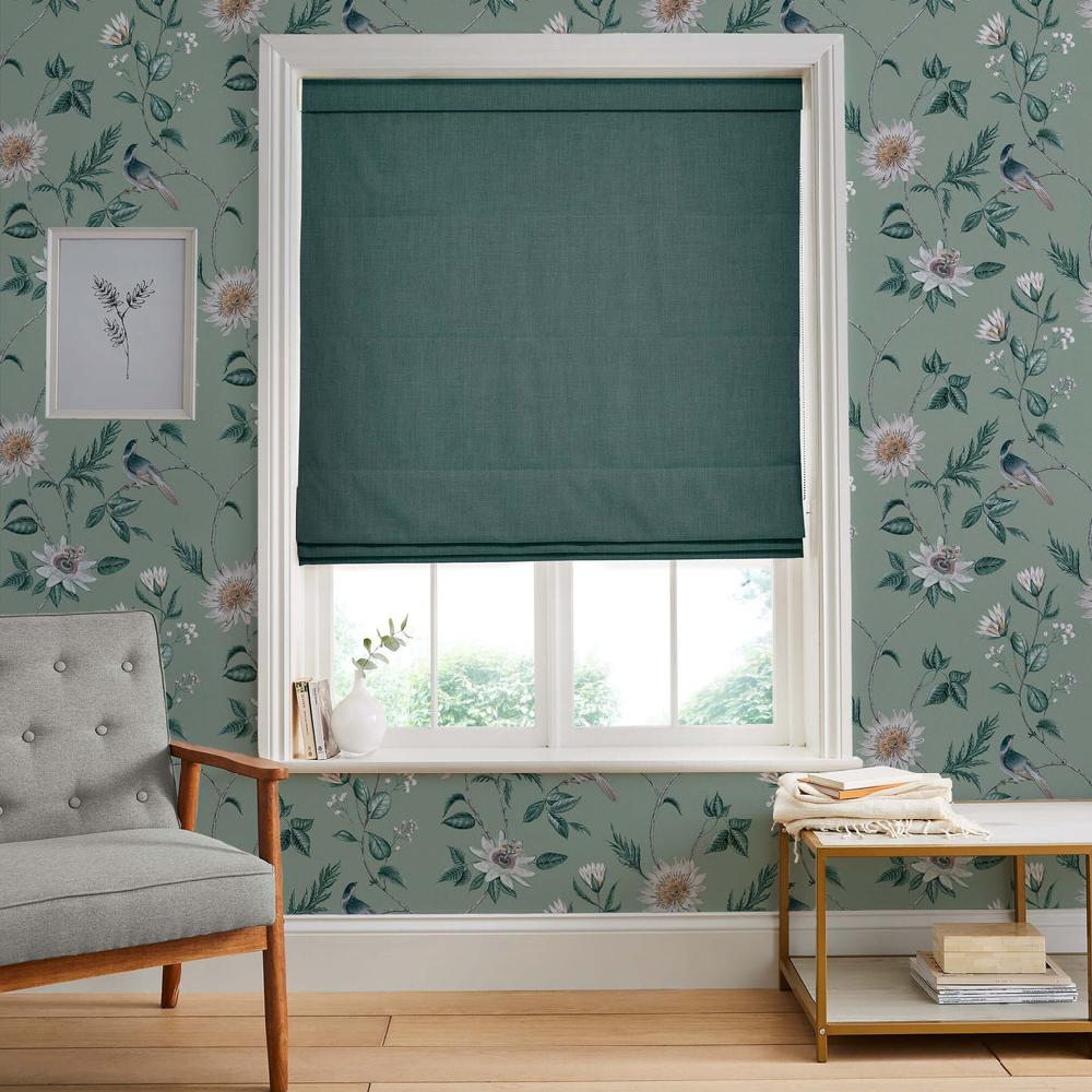 graham & brown Campanile Ocean Roman Shade