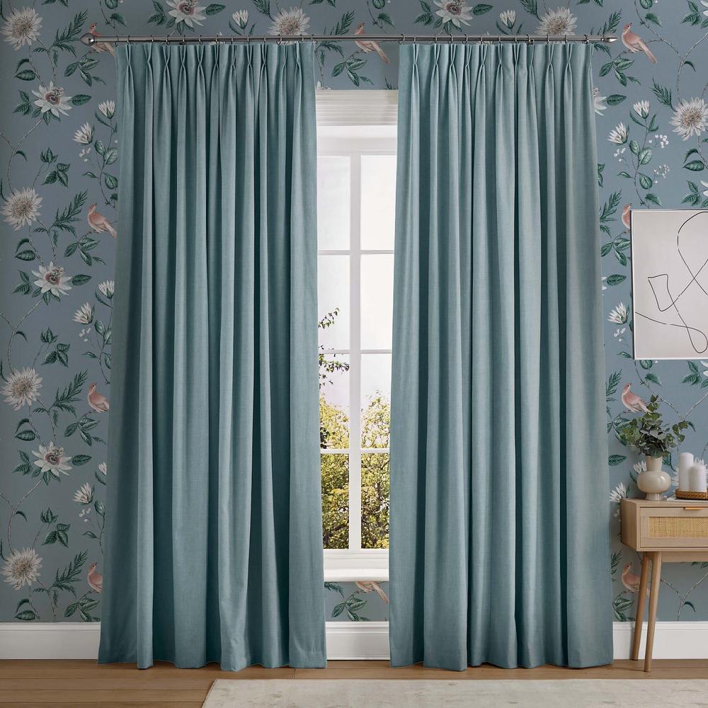 graham & brown Campanile Pale Blue Curtains