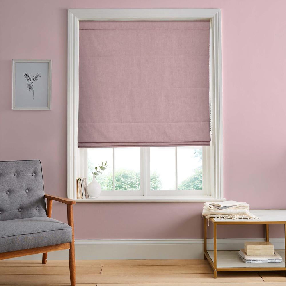 graham & brown Campanile Pink Roman Shade