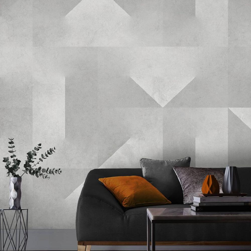 graham & brown Capture Light Grey Bespoke Mural