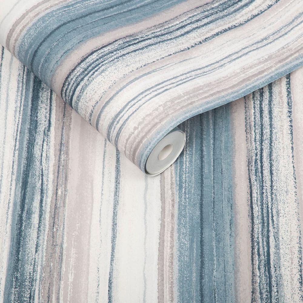 Graham & Brown Chelsea Stripe Night Sky Wallpaper