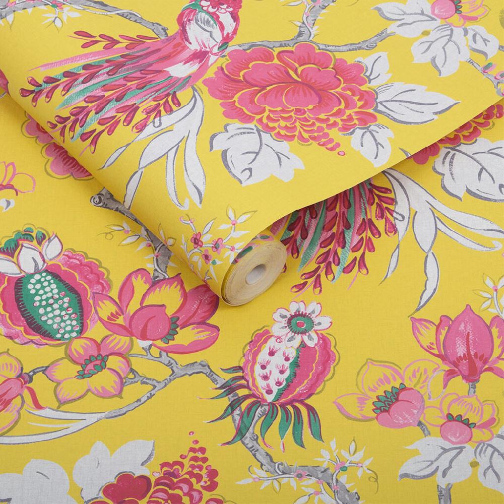 Graham & Brown Chinoiserie Canary Wallpaper
