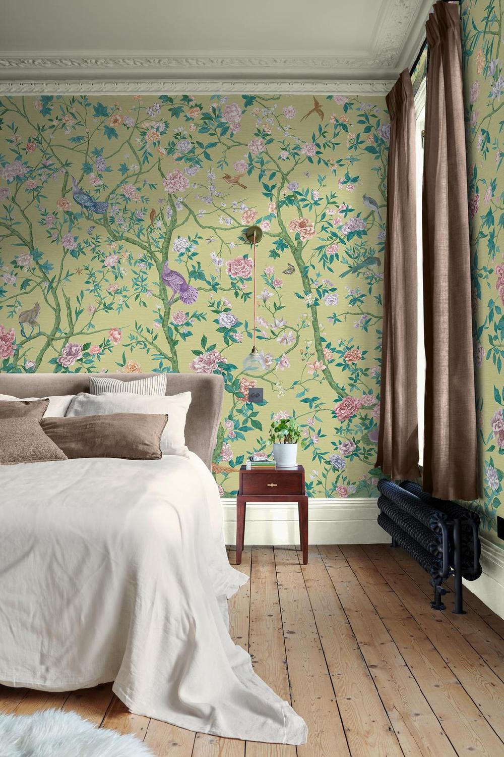 Graham & Brown Chinoiserie Green Mural