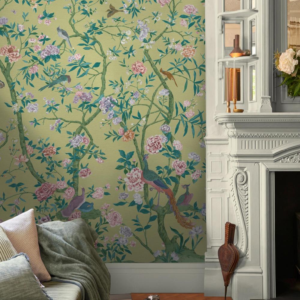 graham & brown Chinoiserie Green Mural