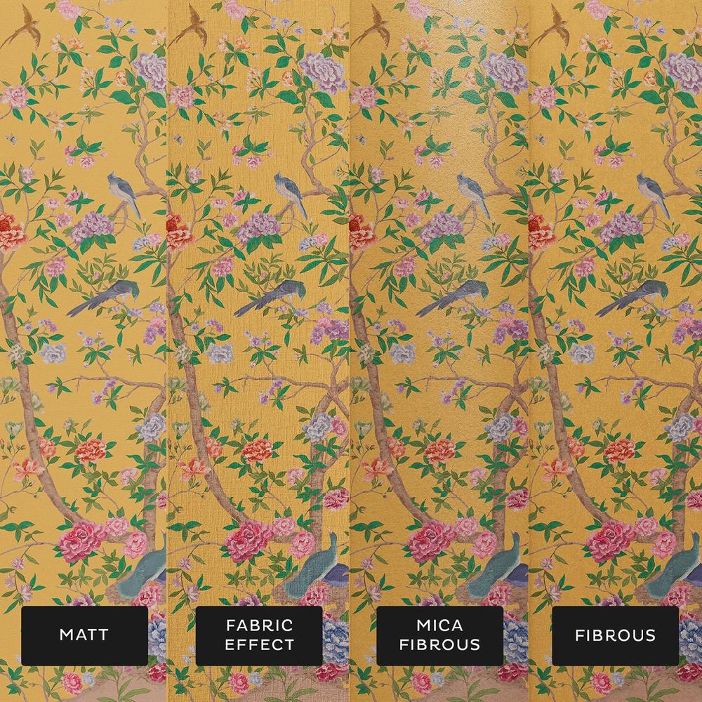 Graham & Brown Chinoiserie Ochre Mural