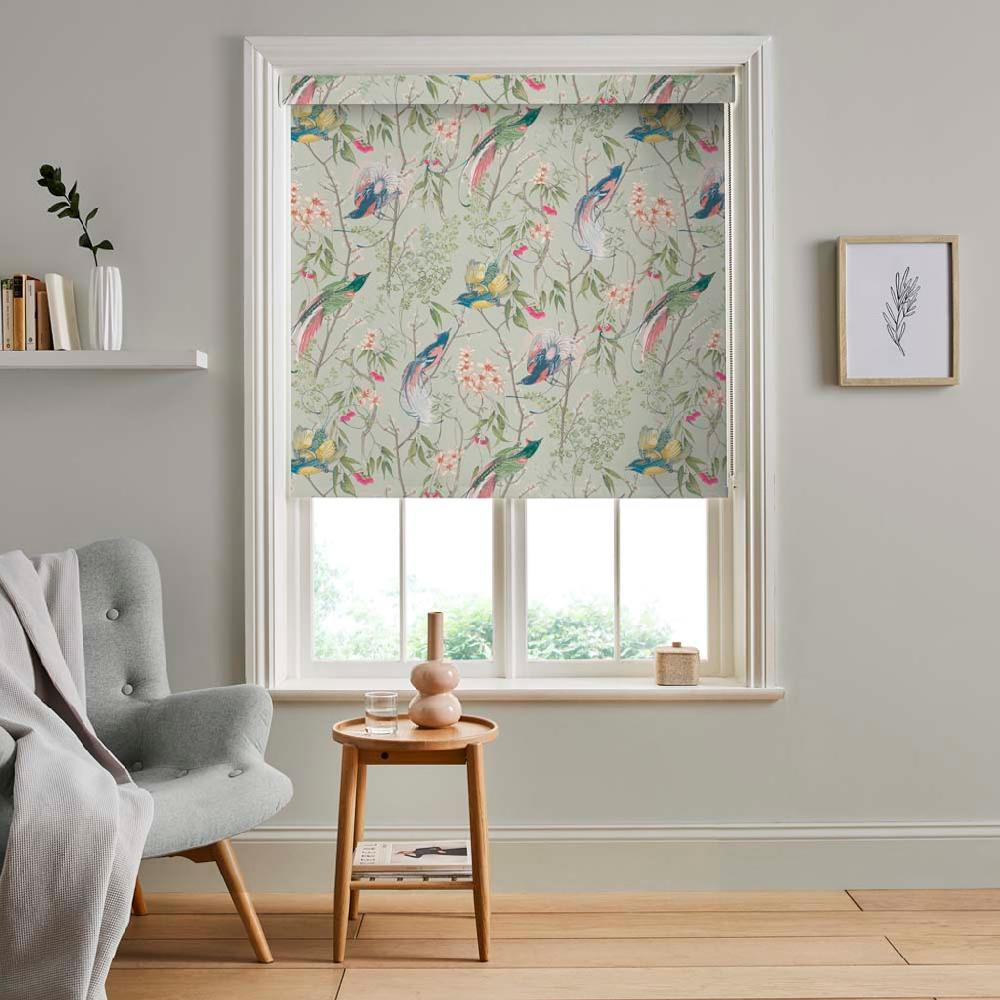 graham & brown Clavering Birds Morning Roller Shade