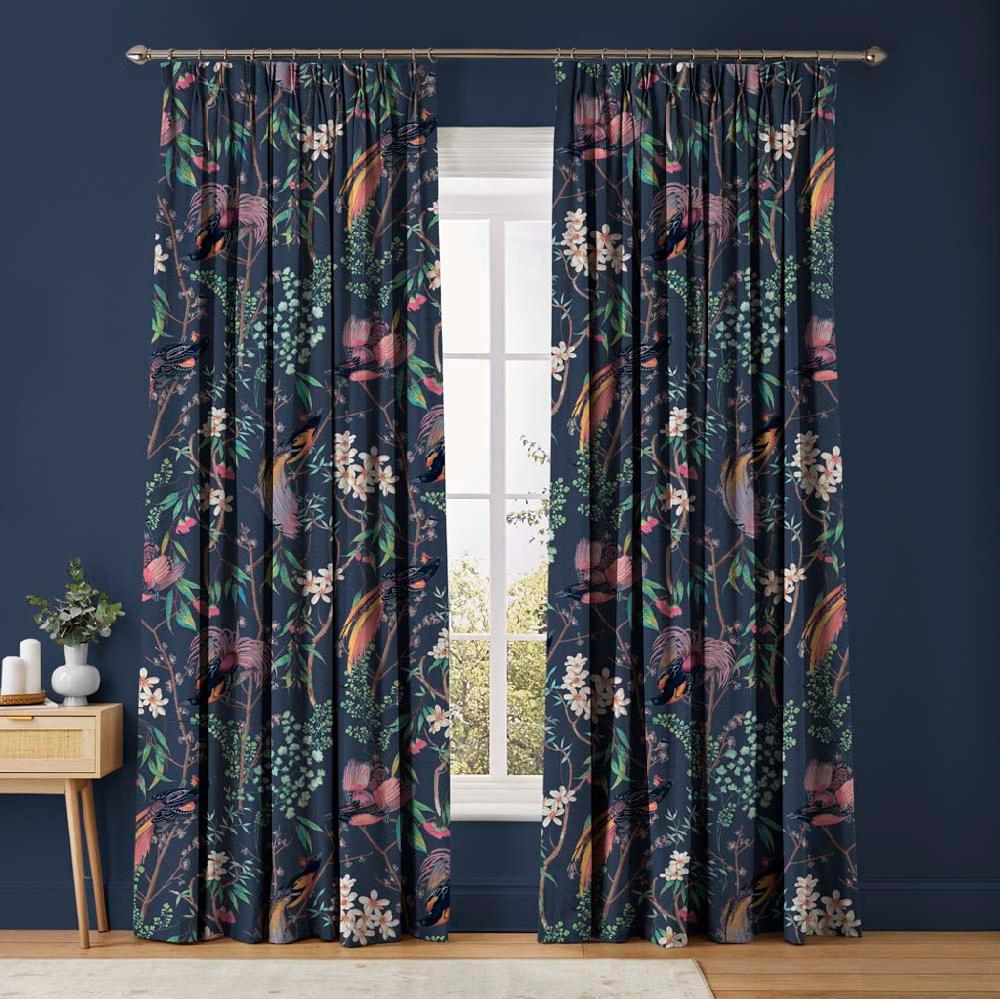 graham & brown Clavering Birds Night Curtains