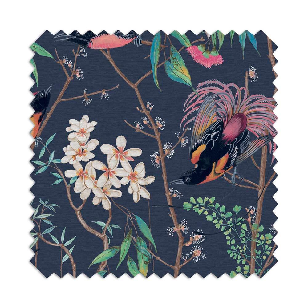 Graham & Brown Clavering Birds Night Roller Shade