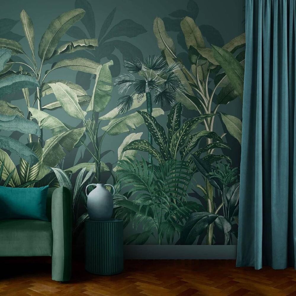 graham & brown Congo Teal Bespoke Mural