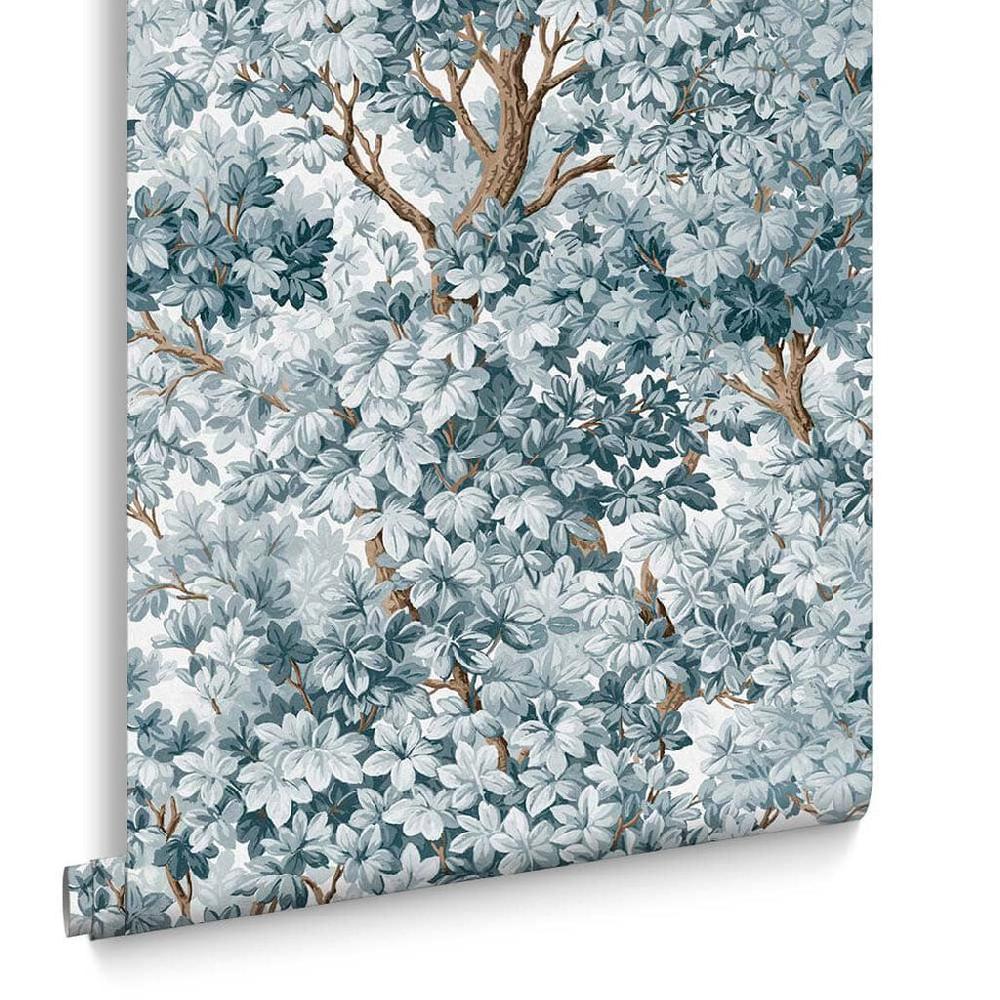 Graham & Brown Coppice Blue Wallpaper