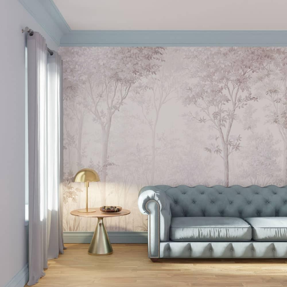 graham & brown Coppice Forest Mono Bespoke Mural