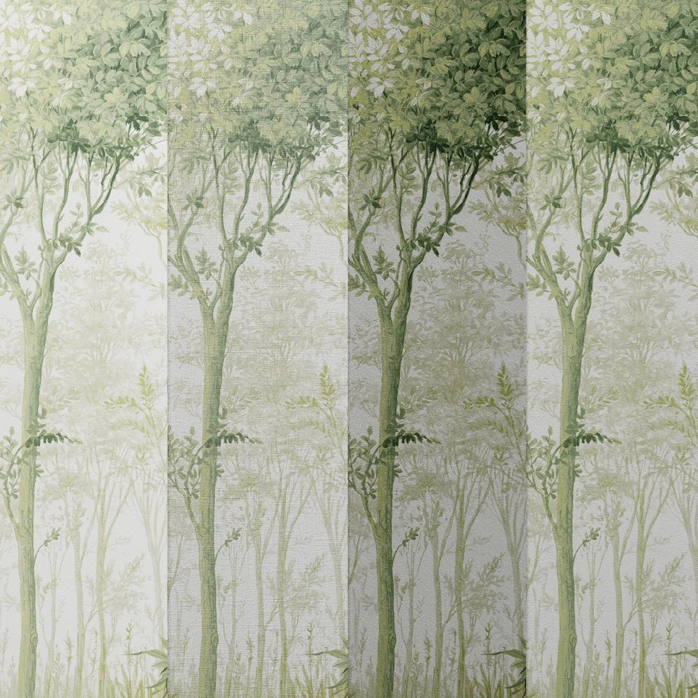 Graham & Brown Coppice Forest Sage Bespoke Mural