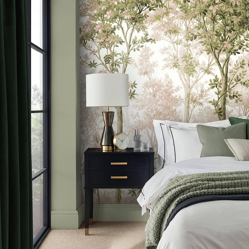 graham & brown Coppice Forest Sunset Bespoke Mural