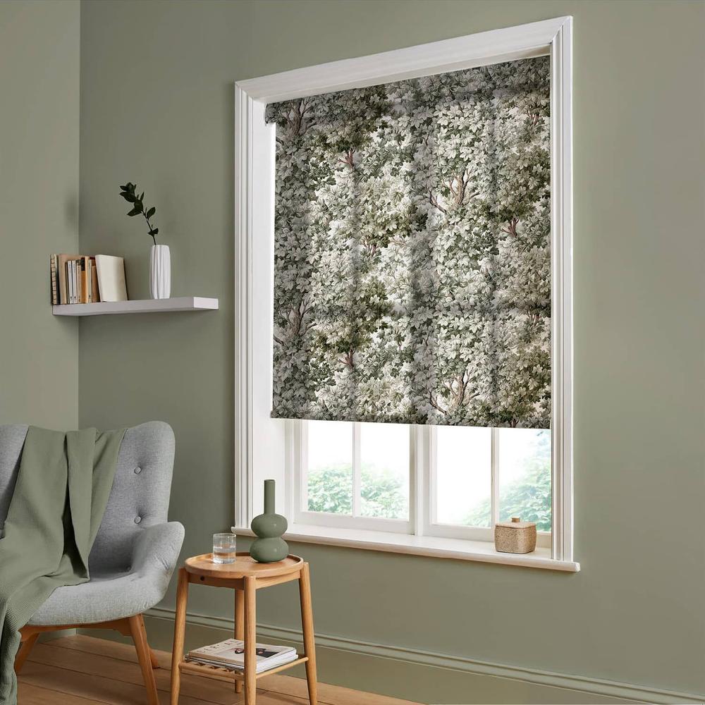 graham & brown Coppice Sage Roller Shade