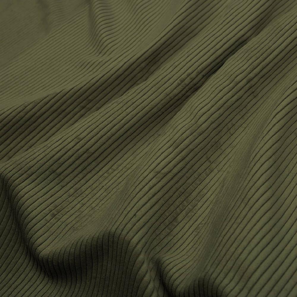 Graham & Brown Corduroy Khaki Curtain
