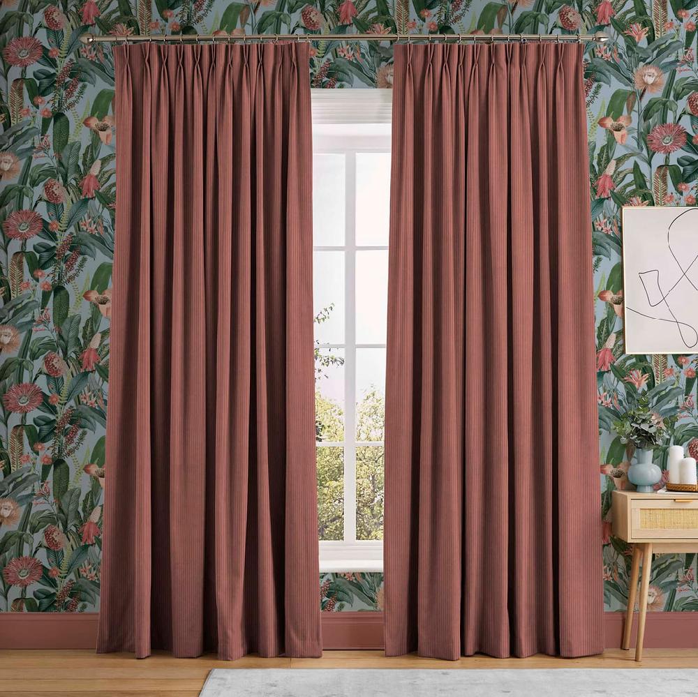 graham & brown Corduroy Pink Curtain